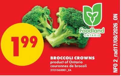 BROCCOLI CROWNS