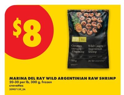 MARINA DEL RAY WILD ARGENTINIAN RAW SHRIMP, 20-…