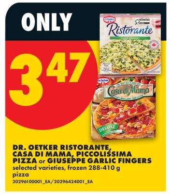 DR. OETKER RISTORANTE, CASA DI MAMA, PICCOLISSI…