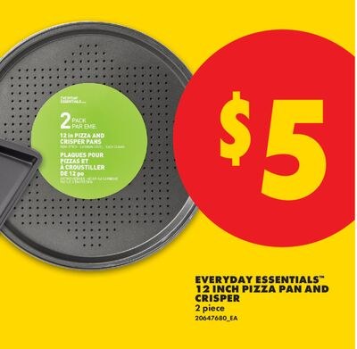 EVERYDAY ESSENTIALS™ 12 INCH PIZZA PAN AND CRIS…