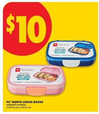 PC® BENTO LUNCH BOXES