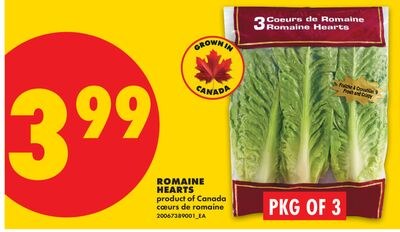 ROMAINE HEARTS, PKG OF 3