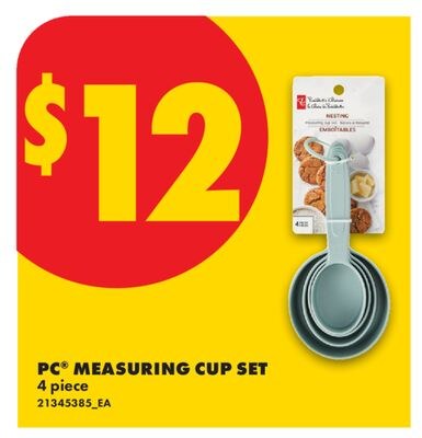 PC® MEASURING CUP SET, 4 PIECE