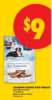 CALEDON FARMS DOG TREATS, 110-550 G