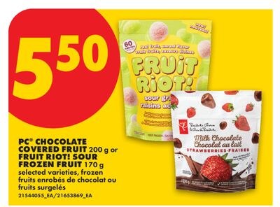 PC® CHOCOLATE COVERED FRUIT, 200 G OR FRUIT RIO…