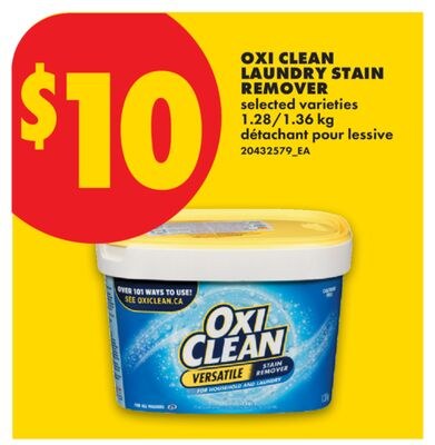 OXI CLEAN LAUNDRY STAIN REMOVER, 1.28/1.36 KG