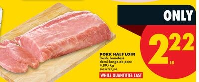 PORK HALF LOIN