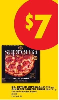 DR. OETKER SUPREMA, 487-525 G OR GIUSEPPE STUFF…