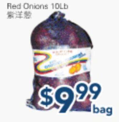 Red Onions 10Lb