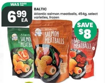 BALTIC Atlantic salmon meatballs