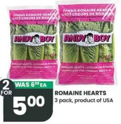 ROMAINE HEARTS