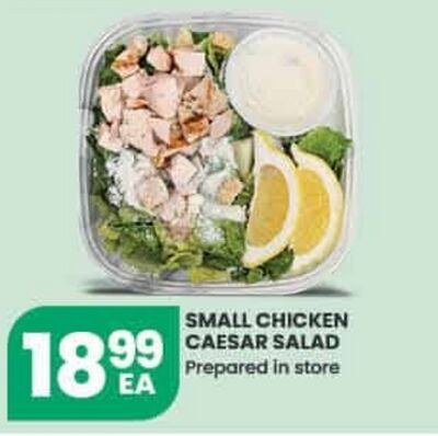 SMALL CHICKEN CAESAR SALAD