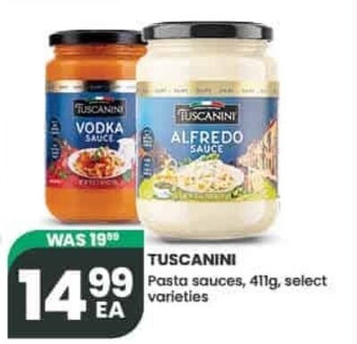 TUSCANINI Pasta sauces