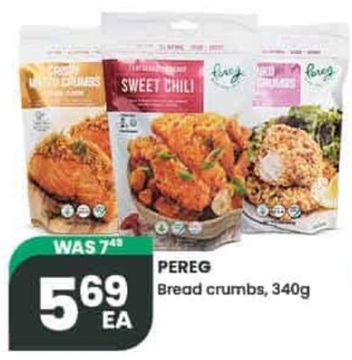 PEREG Bread crumbs, 340g