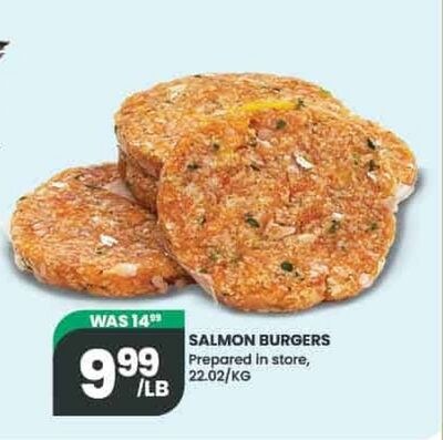 SALMON BURGERS
