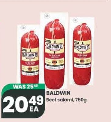 BALDWIN Beef salami