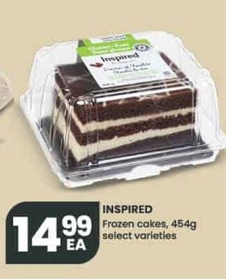 INSPIRED Frozen cakes