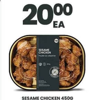 SESAME CHICKEN 450G