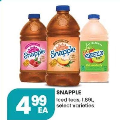 SNAPPLE Iced teas