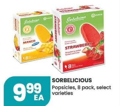 SORBELICIOUS Popsicles
