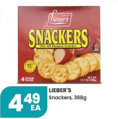 LIEBER'S Snackers