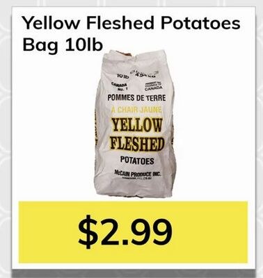 Yellow Fleshed Potatoes