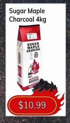 Sugar Maple Charcoal 4kg