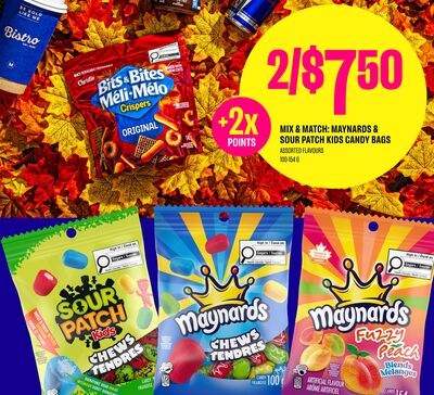 MAYNARDS & SOUR PATCH KIDS CANDY BAGS