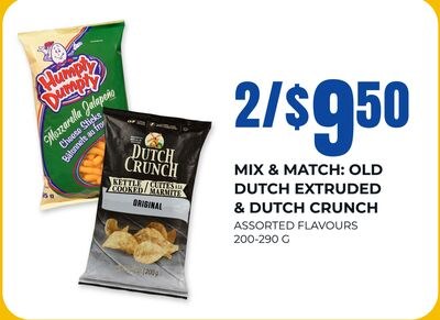 OLD DUTCH EXTRUDED & DUTCH CRUNCH