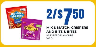 CRISPERS AND BITS & BITES
