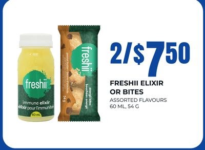 FRESHII ELIXIR OR BITES