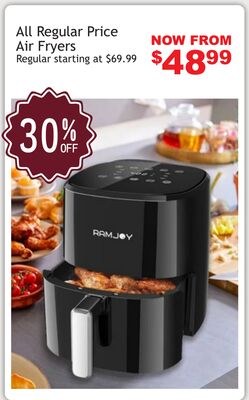 Ramjoy All Regular Price Air Fryers