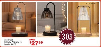 Assorted Candle Warmers