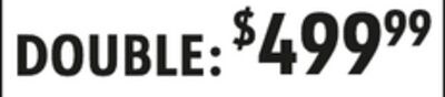 13" / 14" Mattresses Double