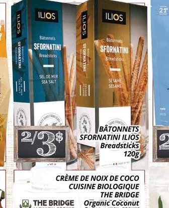 Ilios Spaghettini & Sfoglini Breadsticks