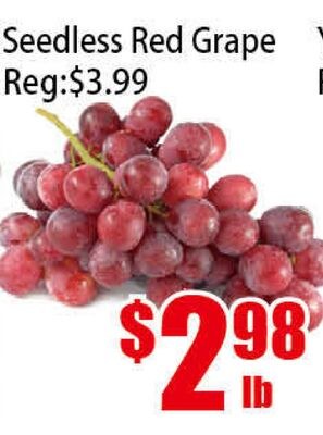 Seedless Red Grape