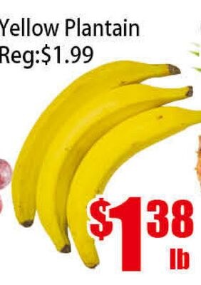 Yellow Plantain
