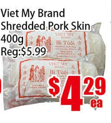 Viet My Brand Shredded Pork Skin