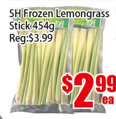 SH Frozen Lemongrass Stick 454g