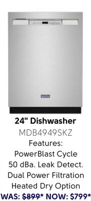 24" Dishwasher