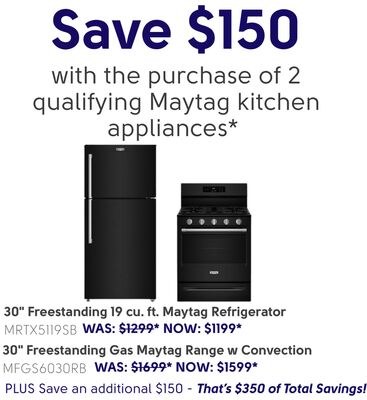 30" Freestanding Gas Maytag Range w Convection …