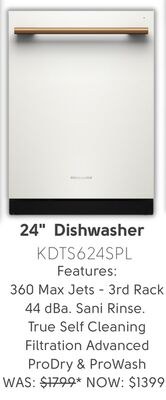24" Dishwasher