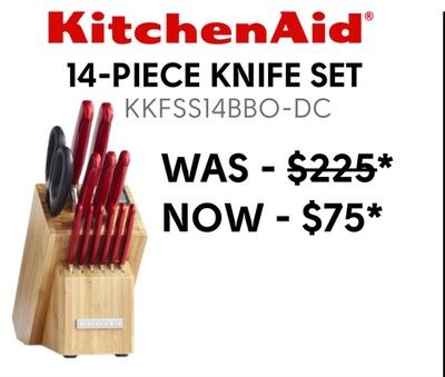 KITCHENAID 14-PIECE KNIFE SET