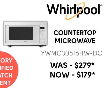 COUNTERTOP MICROWAVE