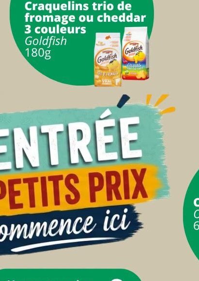 Croquelins trio de fromage ou cheddar 3 couleur…