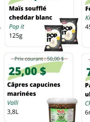 Maïs soufflé cheddar blanc Pop it