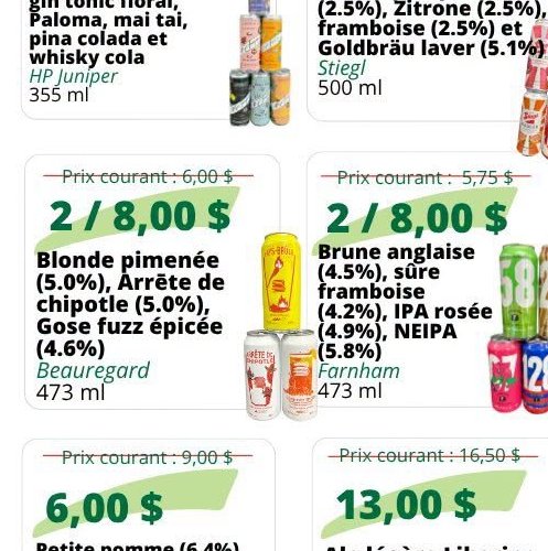 Radler pamplemousse Zitrone framboise et Goldbr…