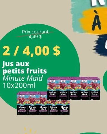 Yogourt fraise banane Yoplait