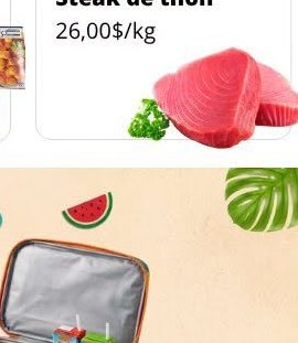 Steak de thon