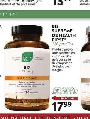 B12 Suprême de Health First